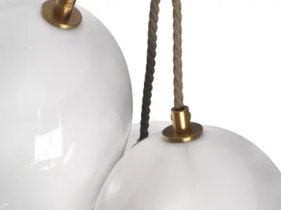 Glass Cluster Pendant Set of 3 by TRNK 3D model