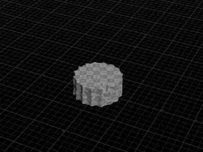 Ruins Greek Doric Pillar Free 3D model