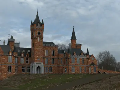 Miranda Castle 3D model