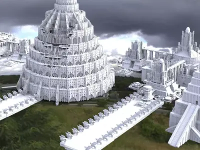 Babylon City Collection 1 3D model