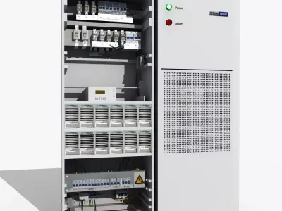 Telecom Power System 03 3D model