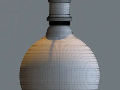 Vintage Bulbs 3D model