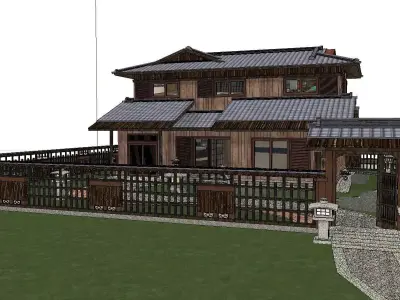 Creative Design-Holiday Cabin-0125 3D model