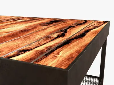 Warnick Office Desk by Richard Velloso 3D model