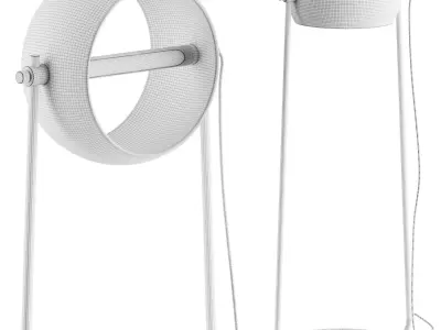 Globe Floor Lamp 3D model