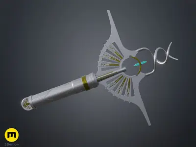 Lord Corvax lightsaber 3D print model