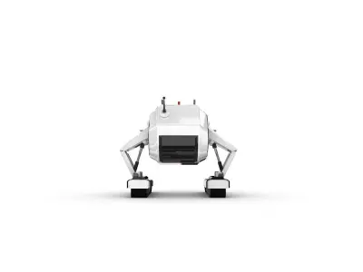 Funny Robot Character 3D model