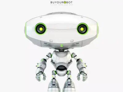 Frog robot toy-companion II 3D model