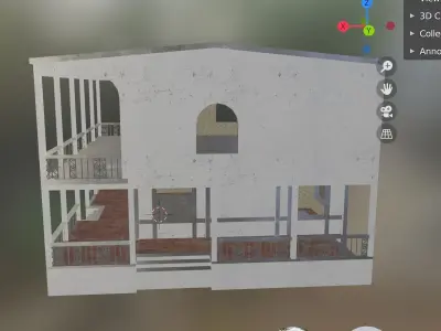 house building 4 Low-poly 3D model