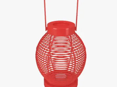 Wire Lantern 3D model
