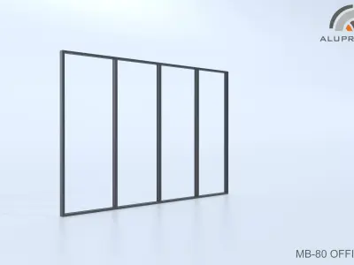 Aluprof MB-80 Office 013 0175 Free 3D model
