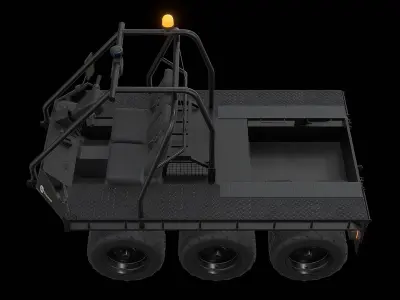  ATMP Supacat High Mobility Vehicle - Black 