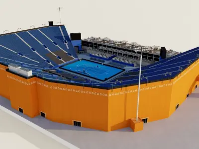 Diriyah Arena - Riyadh Saudi Arabia 3D model