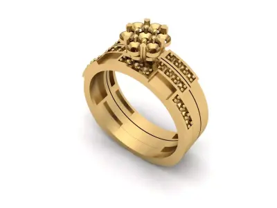 Jewelry ring 158 3D print model