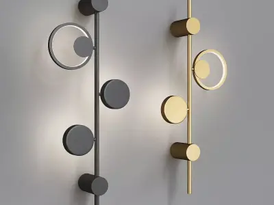 LIDVOR SCONCE Low-poly 3D model