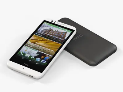 HTC Desire 510 Low-poly 3D model