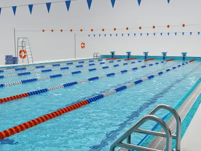 Swimming Pool 3D model