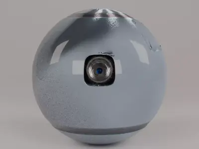 Spherical Robot 3D model