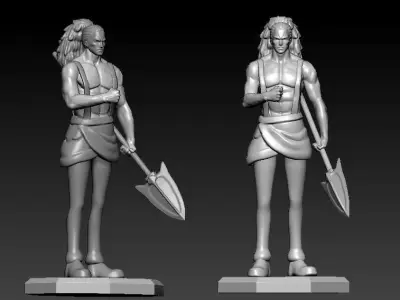 Rangram - Roger Pirates - One piece 3D print model