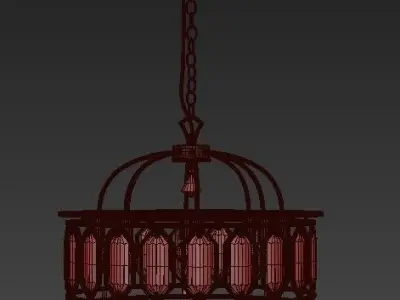 Podvesnoi svetilnik Crystal Pendant 3D model