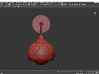 Reese Wall Sconce Low-poly 3D model