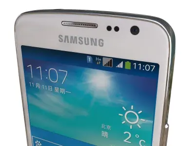 Samsung Galaxy Win Pro G3812 White 3D model