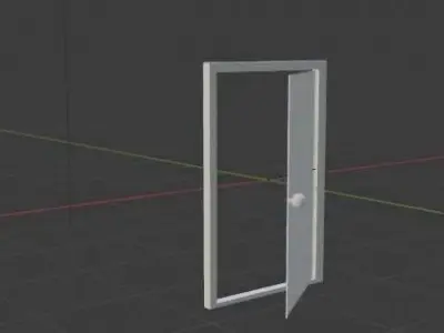 Door Open 3D model
