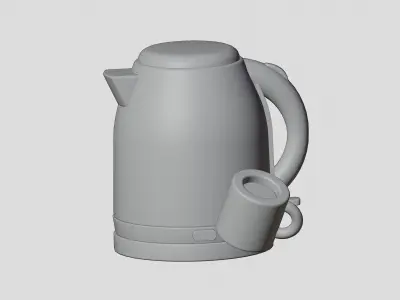 Electric Kettle 3D model