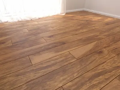 Parquet Floor Vintage Narrow 3D model