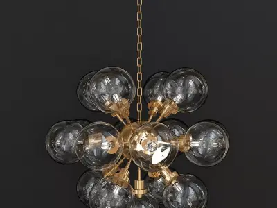 CHANDELIER LUDLOW 3d model Low-poly 3D model