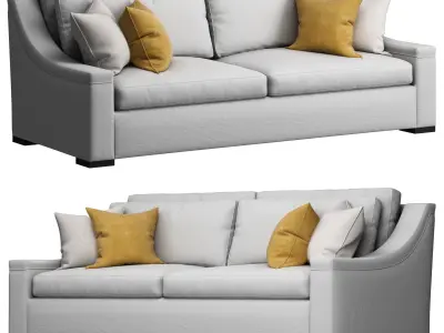 Wesley Hall - Lowell Sofa 3D model