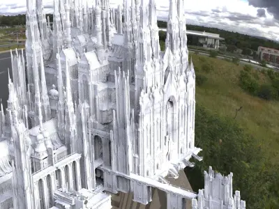 Mount Olympus Zeus chambers colossal walkways 3D model