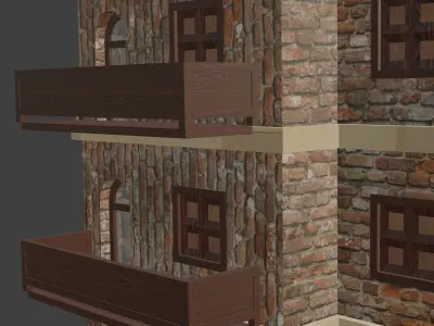 House Model 29 Low-poly 3D model