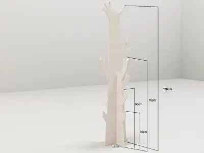 Hanging clothes 3D model