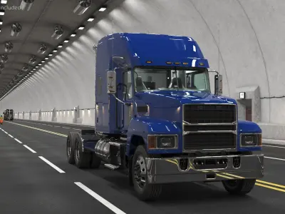  2025 Semi Truck Blue 