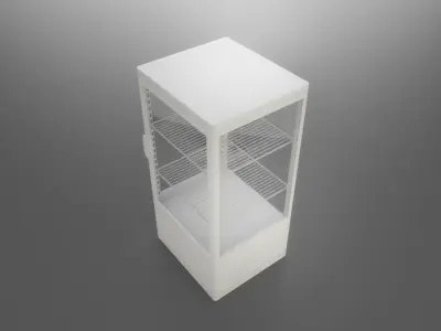 Mini fridge 3D model