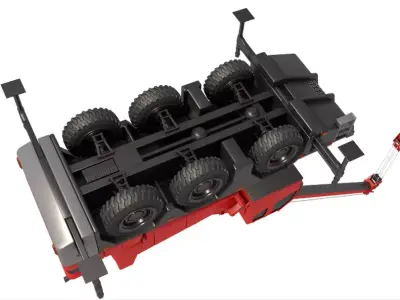 Mobile Crane 3D model