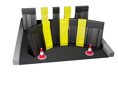 fence alarm 3D model