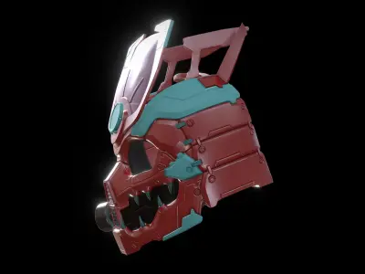 GMask helmet 3D model