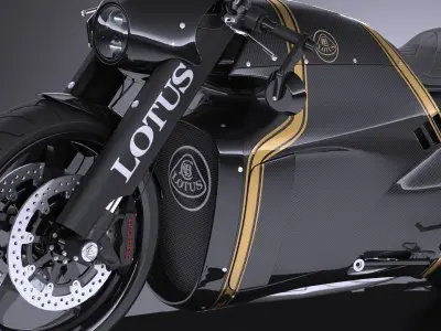 Lotus C-01 2017 3D model