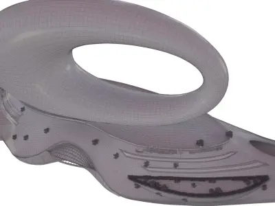 Museum of the Future Dubai 3D Model 3D model