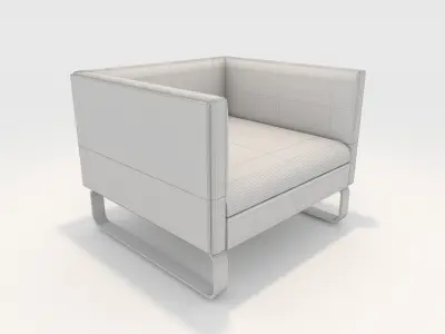 Armchair 16 3D model