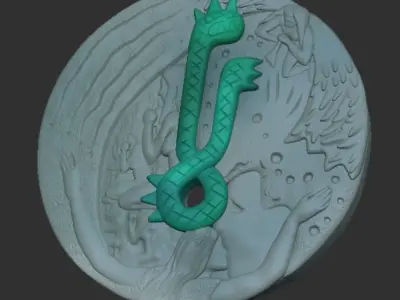 Coffin of Eternal Darkness Seven Deadly Sins 3D print model