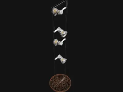 Floor Lamp Free 3D model 6
