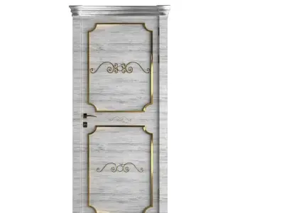 classic doors 3D model