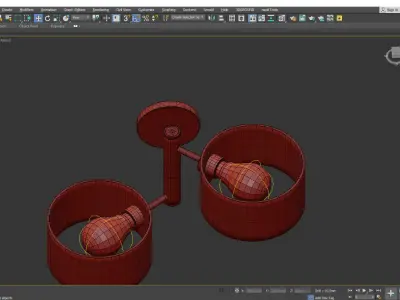 Lumion Ashley sconce Low-poly 3D model