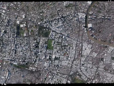 Bangkok - Thailand 3D model