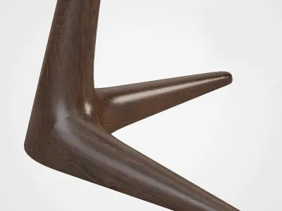 Vladimir Kagan 2080 Cygnet Floor Lamp 3D model