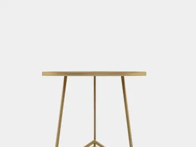 Bronze side table 3D model