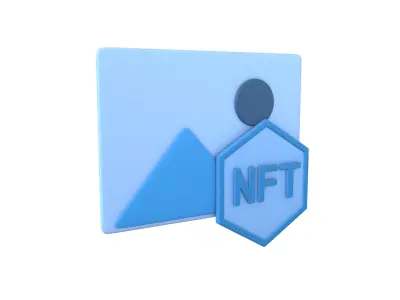 NFT Image Icon V1 001 Low-poly 3D model